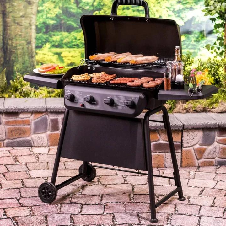 Char broil classic outlet 3 burner gas grill