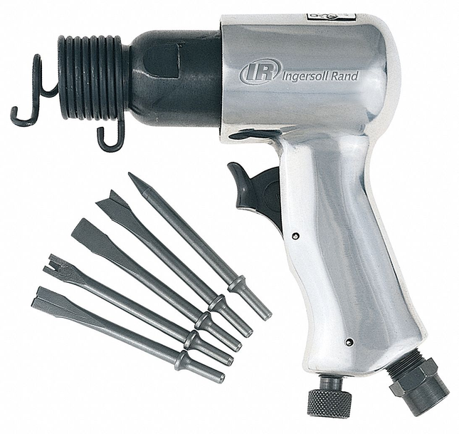150mm (6") Air Hammer and Chisel Set