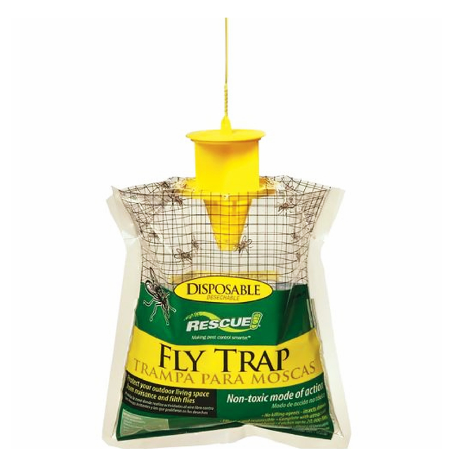 OUTDOOR HANGING FLY TRAP - SINGLE USE