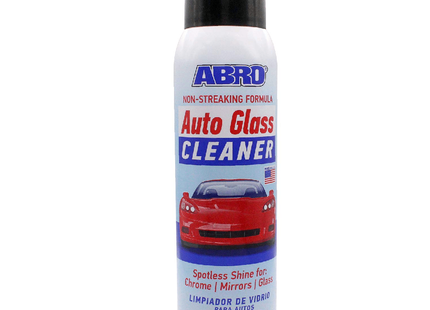 ABRO CAR AUTO GLASS CLEANER SPRAY NON