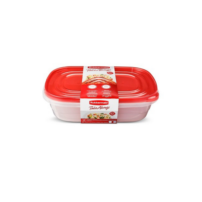 RUBBERMAID FOOD STORAGE CONTAINER-4.4L/2PACKS