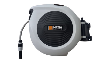 Mega 30m Automatic Water Hose Reel - 1/2 Inch 