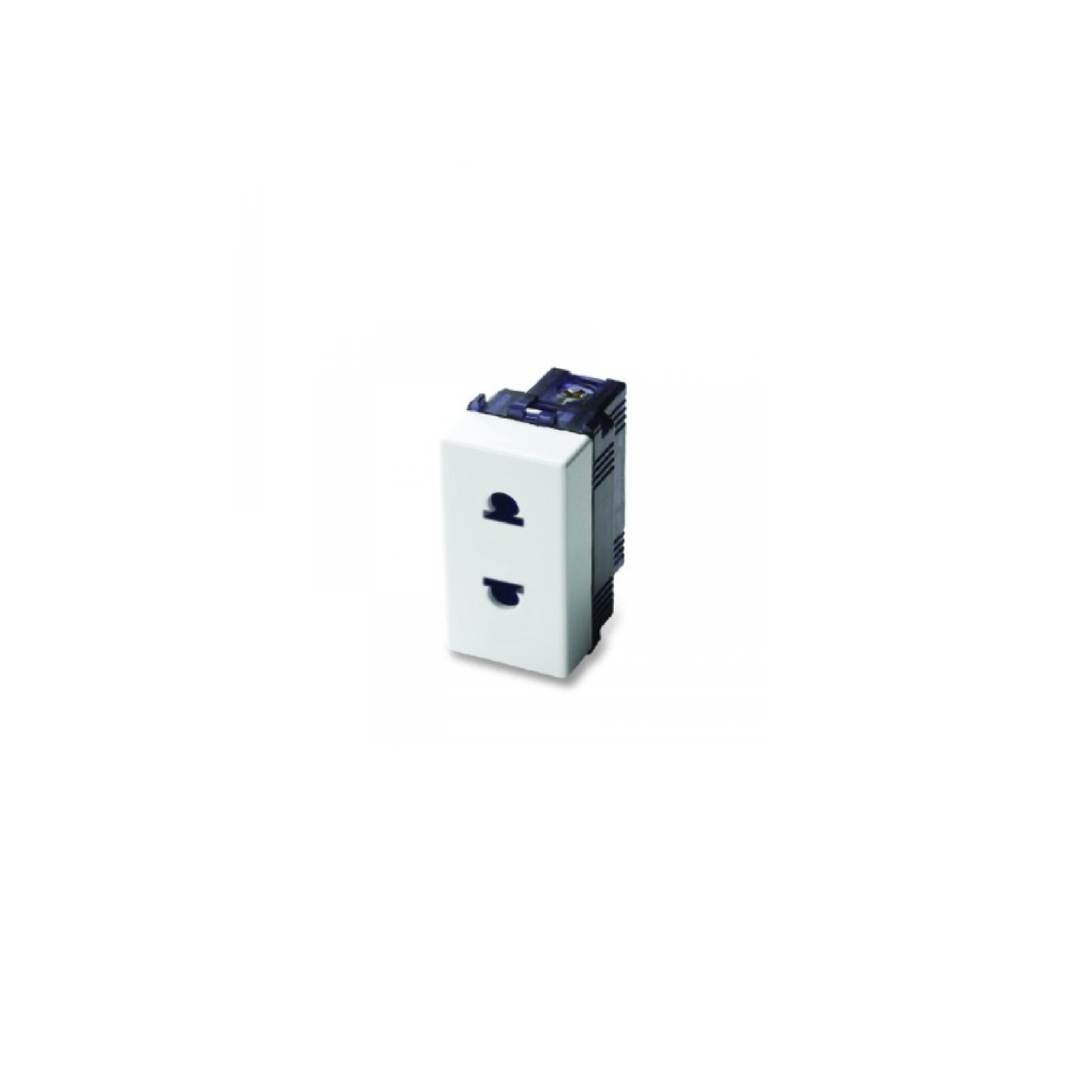 10A 250V socket, Euro-American standard || قابس كهربائي
