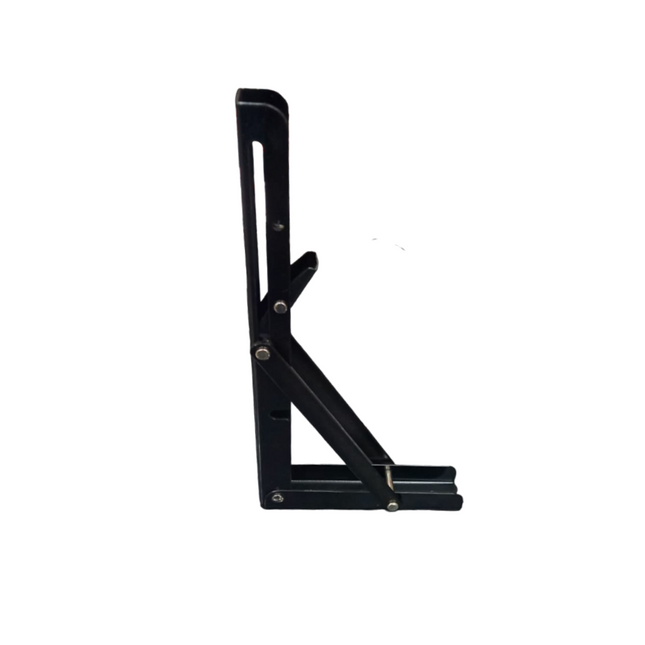 Movable shelf holder - black, 35 * 18 cm - 2 pieces