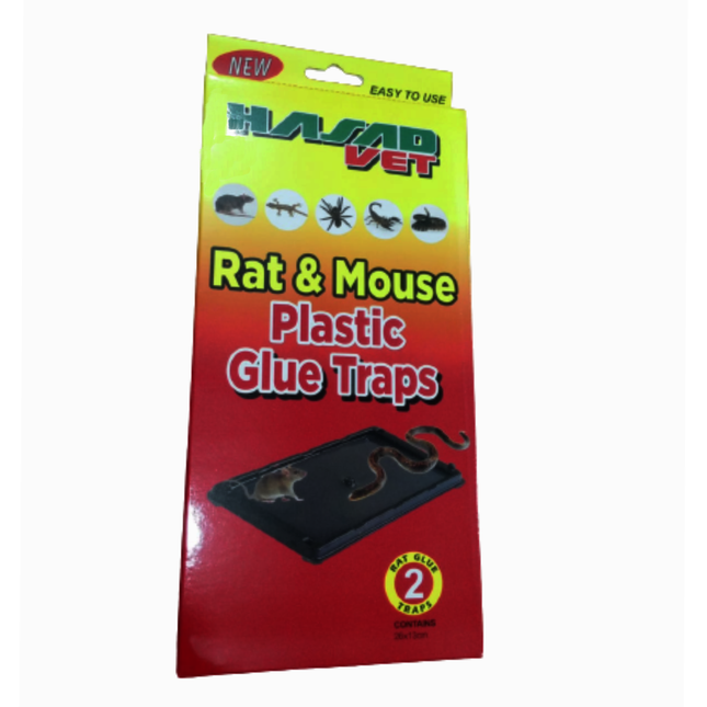 HSAD-VET RAT & MOUSE PLASTIC GLUE TRAPS 