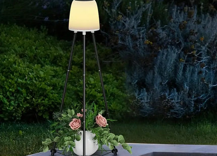 1 Pack Solar Garden Flower Stand Light, Outdoor Waterproof