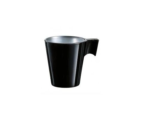 Black espresso coffee cup 80 ml