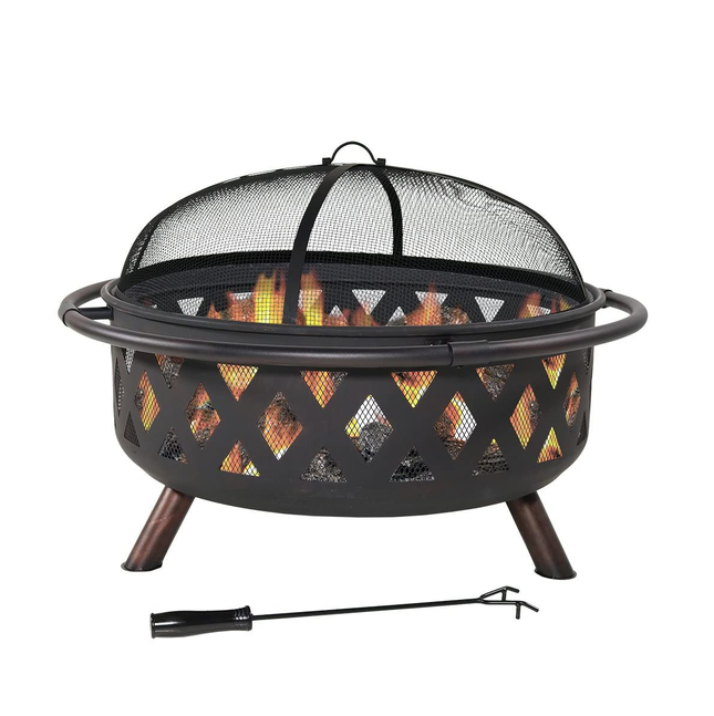 35 IN. FOUR SEASONS COURTYARD ROUND FIRE PIT