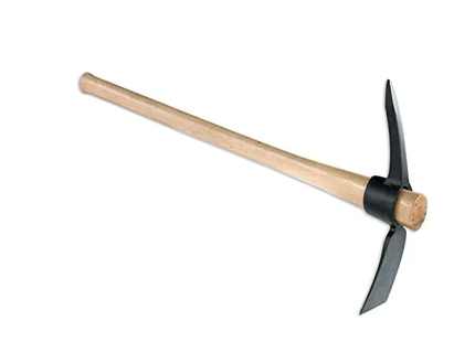 Ax with wooden handle, 28 cm