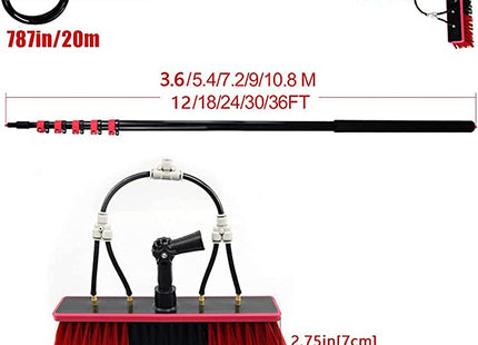 Outdoor Cleaner Brush Solar Panel Cleaning Tool 5.4M