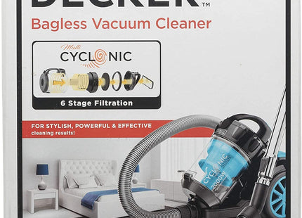 BLACK & DECKER VACUUM CLEANER WITH 6 STAGE FILTRATION 2000W