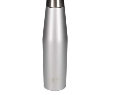 BUILT PERFECT SEAL VACUUM INSULATED WATER BOTTLE, 540 ML, SILVER