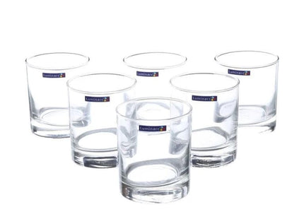 Set of 300 ml glass cups
