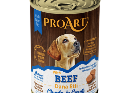PROART 400G DOG FOOD WITH BEEF FOR ADULT DOGS