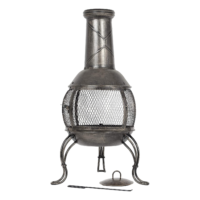 Wood stove, outdoor fireplace, 90 cm