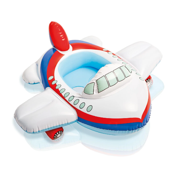 Airplane-shaped float for children, 57 cm