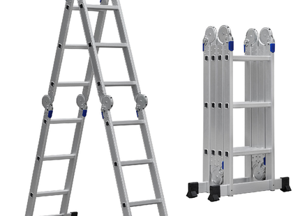 Multi-purpose telescopic ladder, 4.7 m