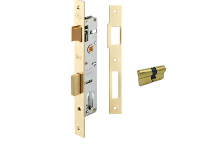 LOCK WITH CYLINDER 45MM
