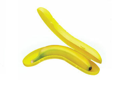 حامل حقيبة تخزين لحماية الموز من كيتشن كرافت، أصفر