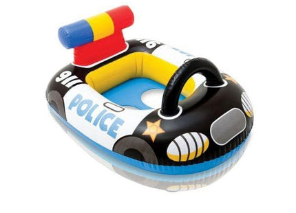 Police car shaped float for children, 57 cm