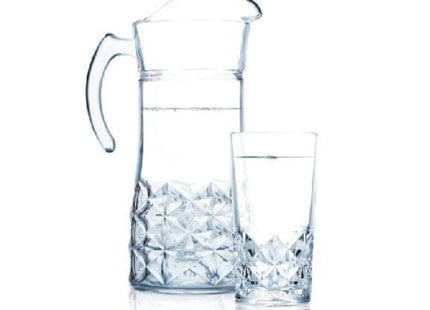 LUMINARC GLASS WATER JUG SET