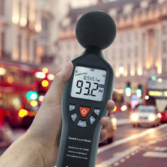 Temperature and sound measuring devices