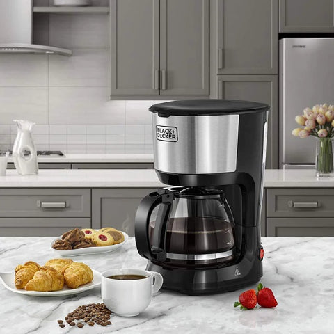 Black And Decker DCM90 12-Cup 220 Volt Coffee Maker with Timer & Display