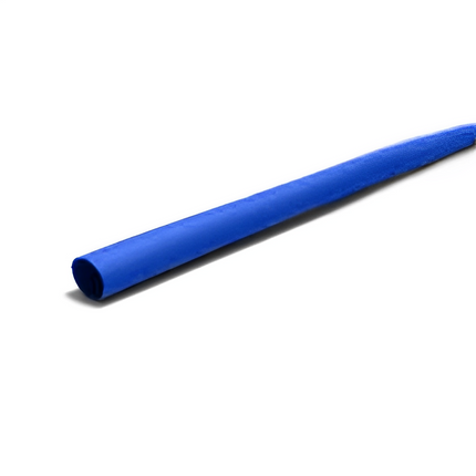 HEAT SHRINK TUBING Ø4,8MM X 1 METRE, BLUE, ELEMATIC ET100
