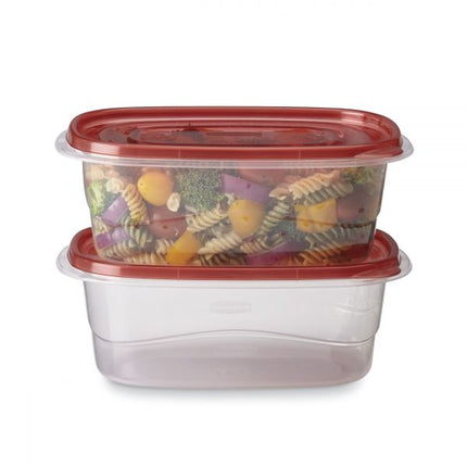 RUBBERMAID 1.8L/2PACK TAKEALONGS DEEP RECTANGLE FOOD STORAGE CONTAINER