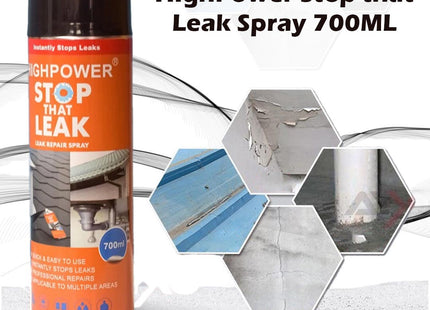 HIGHPOWER 700ML LEAK REPAIR BLACK SPRAY