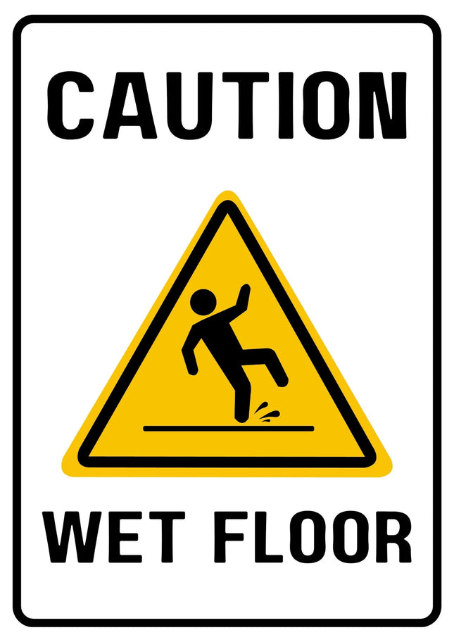 Wet Floor Sign