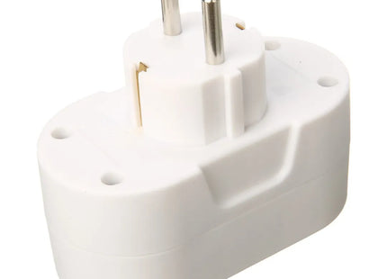 DOUBLE  ADAPTER 16A - WHITE