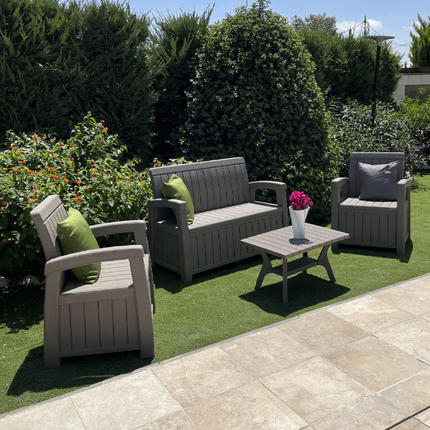 طقم جلوس فاخر للحديقة - 4 قطع