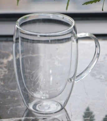 كوب زجاج دبل