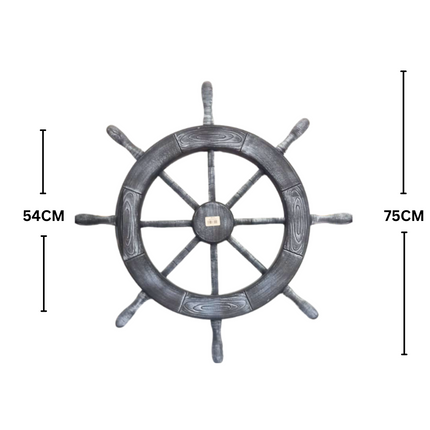 DECORATIVE SHIP WHEEL