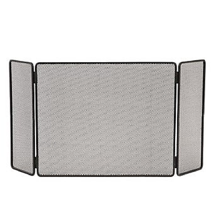 FIREPLACE SCREEN 60X90 BLACK