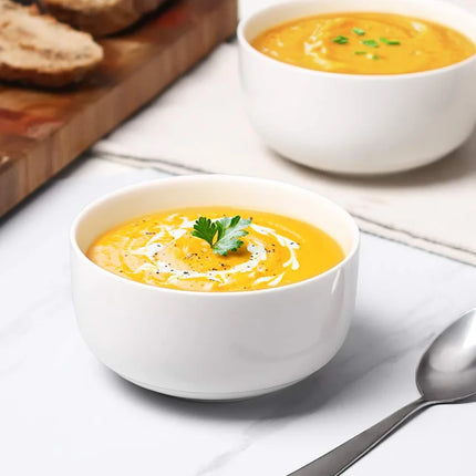 وعاء شوربة أبيض 14 سم