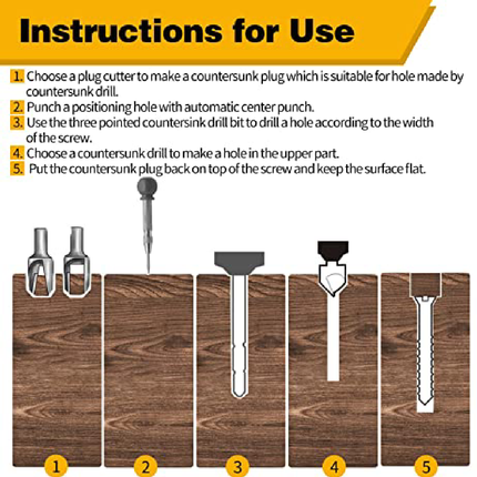 ريش تخويش دريل 23 قطعة