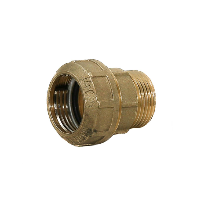 BRASS CONNECTOR 1/2"X20