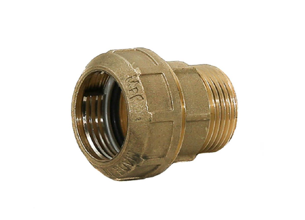 BRASS CONNECTOR 3/4"X20