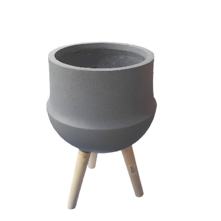 CLAY FIBER POT 30*30*28