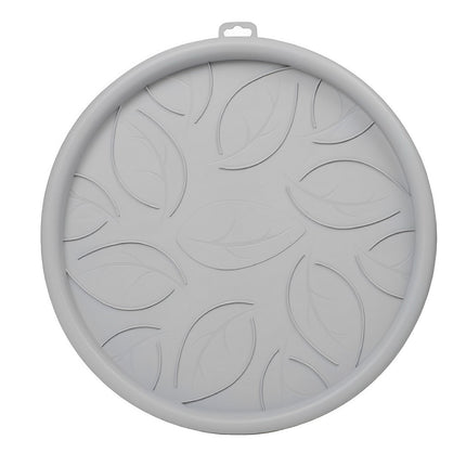 EDA ROLLER SAUCER 45 CM GREY