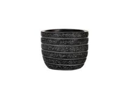 CAPI-EUROPE 8*6.5CM EGG PLANTER ROW_BLACK