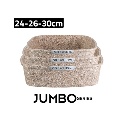 طقم صواني فرن جرانيت من جامبو