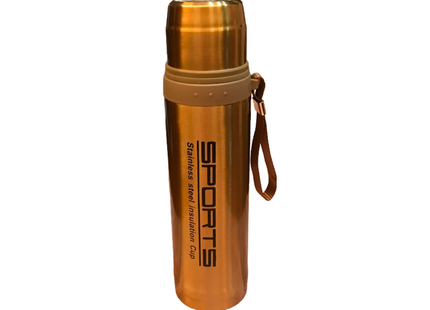 SPORTS STAINLESS STEEL INSULATION CUP 750ML WATER BOTTLE