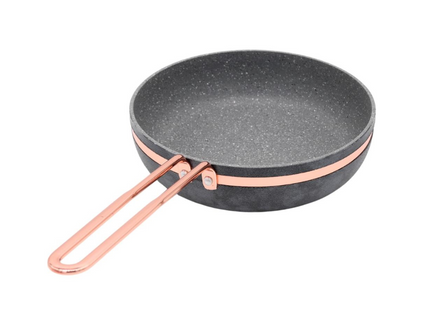 BRIONI BLACK GRANITE FRYING PAN 24CM