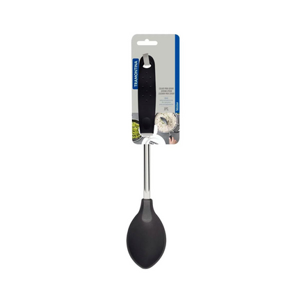 TRAMONTINA TRA SERVING SPOON UTILITA BLACK