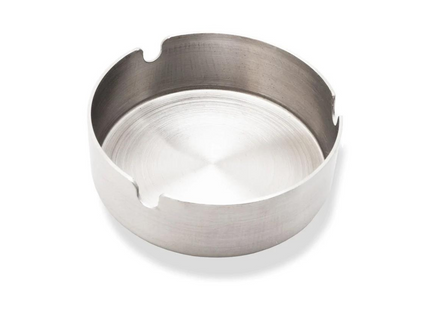 STAINLESS STEEL ASHTRAY 12CM