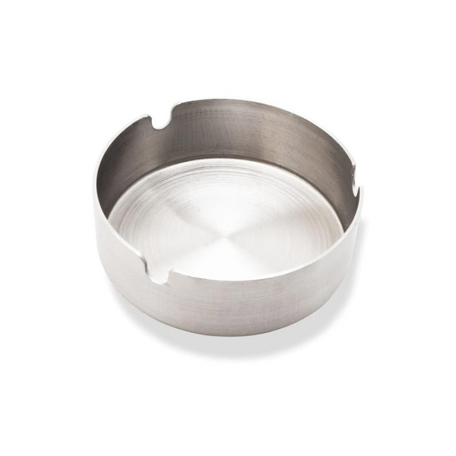 STAINLESS STEEL ASHTRAY 12CM