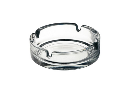 GLASS ASHTRAY 10CM